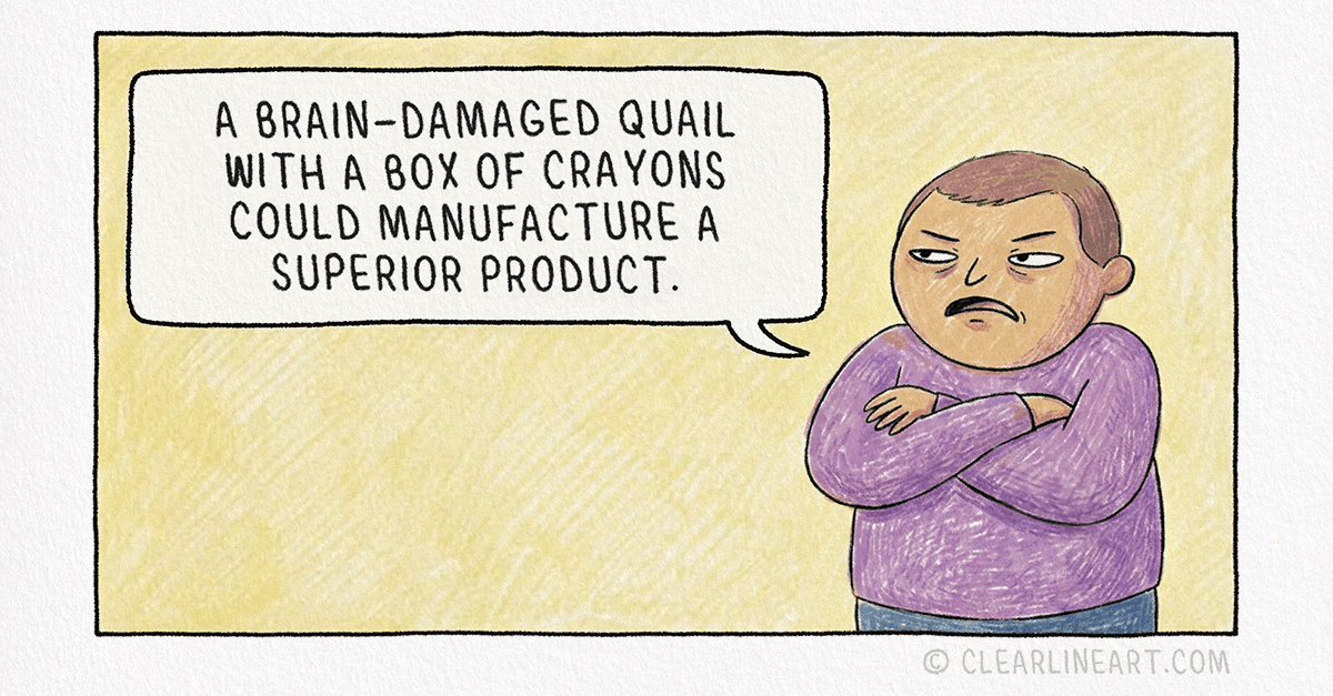 Latest ClearLineArt editorial cartoon release
